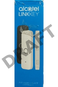 (Из ремонта, рабочий, гарантия 7 дней)  Модем 2G/3G/4G Alcatel Link Key IK41VE1 USB внешний белый