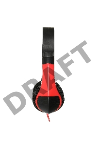 Наушники с микрофоном Oklick HS-M150 черный 2.2м накладные оголовье (NO-003N)