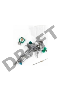 Краскопульт пневматический STELS ag 810 hvlp 57361  гравитационный сопло 0.8мм и 1мм