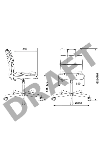 Кресло Бюрократ CH-330M/VELV88 красный Velvet 88 крестовина металл