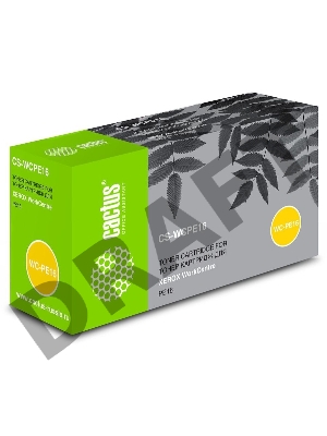 Тонер Картридж Cactus CS-WCPE16 (113R00667) черный для Xerox WorkCentre PE16 (3500стр.)