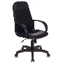 Кресло руководителя Бюрократ CH-808AXSN/LBL+TW-11 черный искусст.кожа/сетка