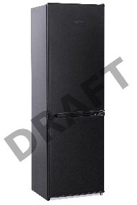 NORDFROST NRB 162NF B Холодильник черный