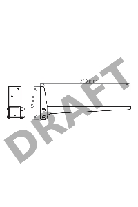 Кронштейн для СВЧ-печей Kromax MICRO-4 new white, max 20 кг, настенный, от стены 310 мм.
