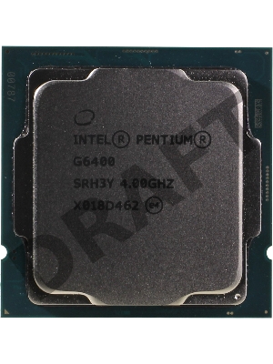 Процессор Intel Pentium Gold G6400 Soc-1200 (CM8070104291810S RH3Y) (4GHz/Intel UHD Graphics 610) OEM