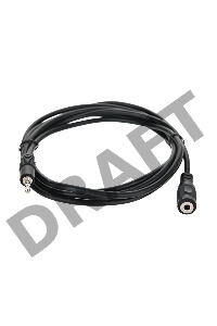 Кабель удлинительный Telecom 3.5 Jack (M) - 3.5 Jack (F), стерео, аудио, 2м <TAV7179-2M>