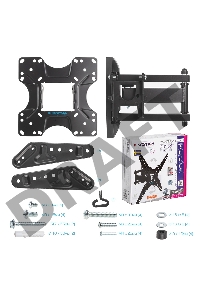 Кронштейн для LED/LCD телевизоров Kromax OPTIMA-414 black