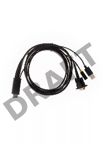 Кабель-переходник HDMI+audio+USB --> VGA_M/M 1,8м Telecom <TA675-1.8M>
