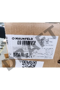 (Поврежденная упаковка, еле видимые царапины на панели) Вытяжка каминная Maunfeld Bridge 60 черный/нержавеющая сталь управление: кнопочное (1 мотор)