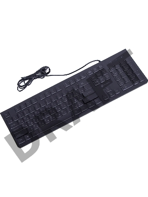 Клавиатура Oklick 440ML черный USB slim LED