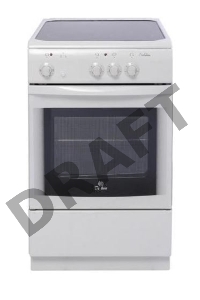 Плита Электрическая De Luxe 506003.04эс белый