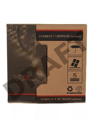 Кабель VCOM VNC1100-YE Кабель UTP 4 пары кат.5е (бухта 305м), желтый 