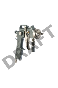 Краскопульт пневматический MATRIX 57317  с нижним бачком v=075k + сопла диаметром 1.2 1.5 и 1.8мм