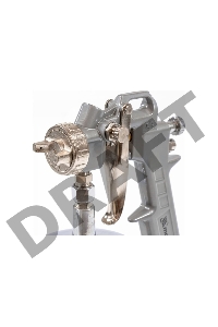 Краскопульт пневматический MATRIX 57316  с нижним бачком v=10k + сопла  диаметром 1.2 1.5 и 1.8мм