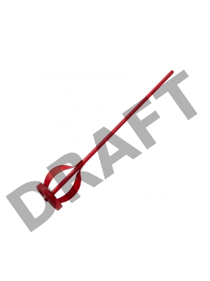 Миксер для красок, 60 х 8 х 400 мм, шестигранный хвостовик// Denzel