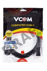 Кабель VCOM CG523-1.8M HDMI<=>HDMI-угловой коннектор 90град 1.8м, 2.0V