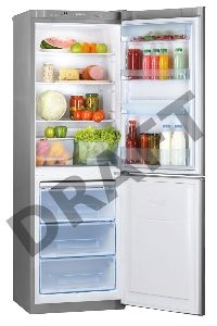 Холодильник POZIS RK-139 (R) серебристый металлопласт 