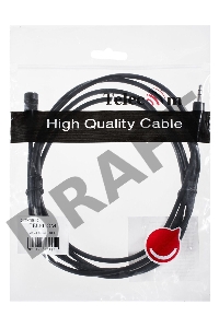 Кабель удлинительный Telecom 3.5 Jack (M) - 3.5 Jack (F), стерео, аудио, 2м <TAV7179-2M>