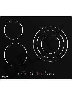 Стеклокерамическая панель Weissgauff HV 633 B