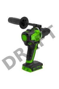 Дрель-шуруповерт аккумуляторная (3707507) GreenWorks GD24DD90, 24V, 90 Нм, бесщеточная, без АКБ и ЗУ