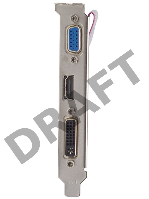 Видеокарта AFOX NVIDIA Geforce GT610 2GB DDR3 PCIE16  AF610-2048D3L7-V6