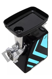 Мясорубка Kitfort KT-2101-1 1500Вт голубой/черный