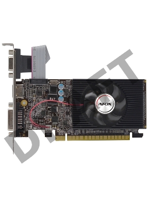 Видеокарта AFOX NVIDIA Geforce GT610 2GB DDR3 PCIE16  AF610-2048D3L7-V6