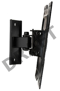 Кронштейн для телевизора Kromax DIX-16 черный 22