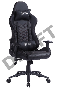 Кресло игровое Cactus CS-CHR-0099BLR черный/красный сиденье черный/красный эко.кожа с подголов. крестовина металл пластик черный