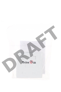 Розетка внешняя RJ-45 (UTP) 5E кат. двойная