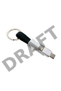 Универсальный брелок-переходник 3 в 1, Espada Emagn3i1 USB 2.0 to Type C + micro USB + iphone Lightning 8pin