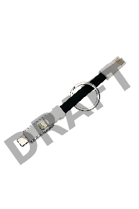 Универсальный брелок-переходник 3 в 1, Espada Emagn3i1 USB 2.0 to Type C + micro USB + iphone Lightning 8pin