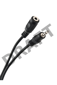 Кабель удлинительный Telecom 3.5 Jack (M) - 3.5 Jack (F), стерео, аудио, 2м <TAV7179-2M>