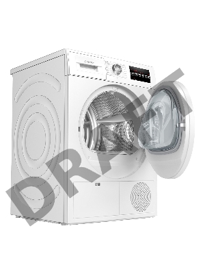 Сушильная машина Bosch WTH85V0KPL отдельностоящая, панель управления на польском языке