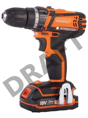 Дрель-шуруповерт Patriot BR 181UES аккум. патрон:быстрозажимной (кейс в комплекте)