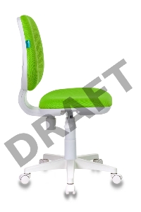 Кресло детское Бюрократ CH-W213/TW-18 салатовый TW-18 (пластик белый)
