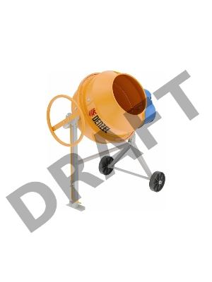Бетономешалка DENZEL B-125  550Вт 125л 26.6 об/мин