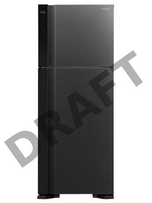 Холодильник Hitachi R-V540PUC7 BBK черный бриллиант (двухкамерный)