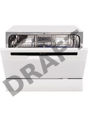 Настольная посудомоечная машина Weissgauff TDW 4006, 43.8x55x50 см, 6 комплектов, 6 программ
