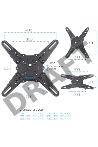 Кронштейн для телевизора Kromax ATLANTIS-40 серый 22