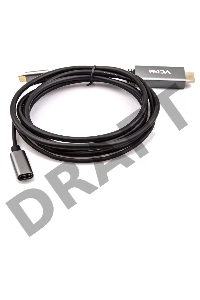 Кабель USB3.1 CM-HDMI 1.8M CU423MCPD-1.8M VCOM