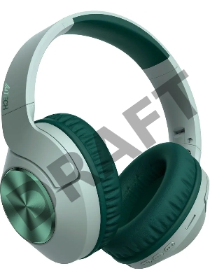 Наушники накладные A4Tech 2Drumtek BH300 зеленый беспроводные bluetooth оголовье (BH300 MATCHA GREEN)