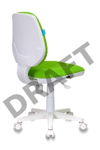 Кресло детское Бюрократ CH-W213/TW-18 салатовый TW-18 (пластик белый)