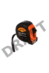 Рулетка Elastica, 7.5 м х 24 мм, обрезиненный корпус// Sparta