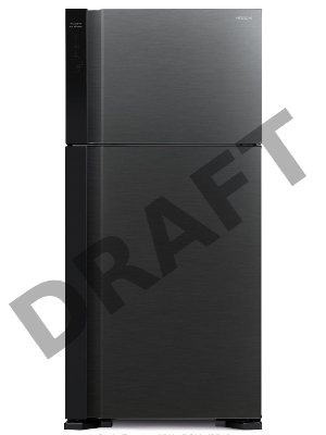 Холодильник Hitachi R-V660PUC7-1 BBK черный бриллиант (двухкамерный)