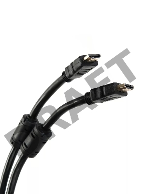 Кабель HDMI-19M --- HDMI-19M ver 2.0+3D/Ethernet,2 фильтра 10m Telecom <TCG200F-10M>