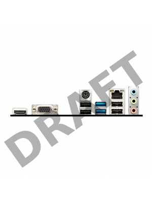 Материнская плата MSI PRO H610M-B DDR4 / Intel H610 LGA1700 2xDDR4-3200 1xPCIex16 4xSATA 1xM.2 HDMI VGA / mATX