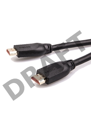 Кабель Aopen HDMI 19M/M ver 2.0, 3М,2 фильтра, Aopen/Qust <ACG517D-3M>
