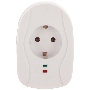 Сетевой фильтр Buro 100SH-WE (1 розетка) белый (коробка)