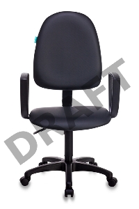 Кресло Бюрократ CH-1300N/OR-16 черный Престиж+ искусственная кожа